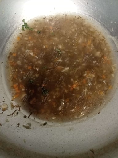 Tasty Lemon Coriander Soup cooked by COOX chefs cooks during occasions parties events at home