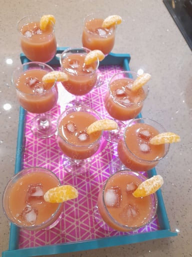 Tasty Fruit Juice cooked by COOX chefs cooks during occasions parties events at home
