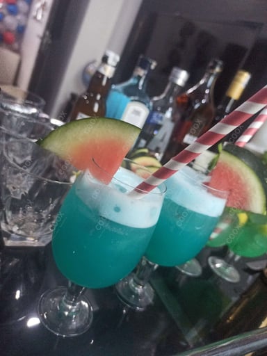 Tasty Blue Lagoon cooked by COOX chefs cooks during occasions parties events at home