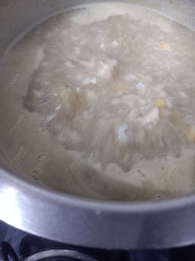 Tasty Chicken Sweet Corn Soup cooked by COOX chefs cooks during occasions parties events at home