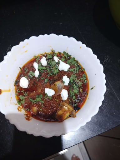 Tasty Mushroom do Pyaza cooked by COOX chefs cooks during occasions parties events at home