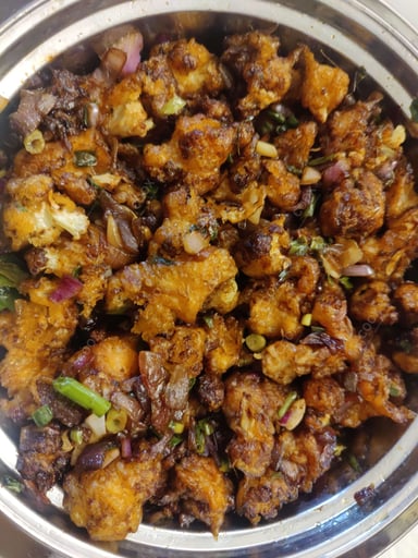 Tasty Gobi Manchurian cooked by COOX chefs cooks during occasions parties events at home