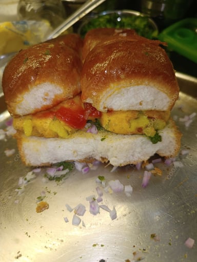 Tasty Vada Pav cooked by COOX chefs cooks during occasions parties events at home