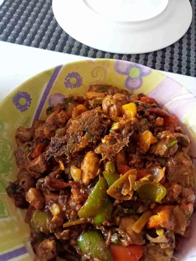 Tasty Kung Pao Chicken cooked by COOX chefs cooks during occasions parties events at home
