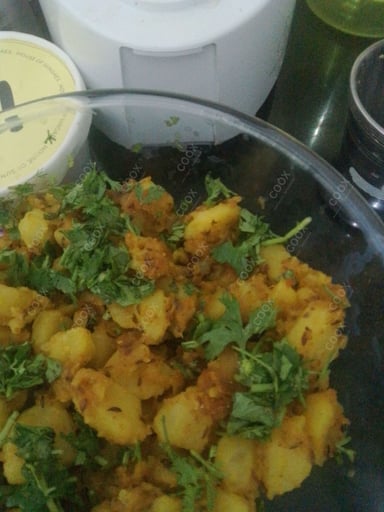 Tasty Jeera Aloo cooked by COOX chefs cooks during occasions parties events at home