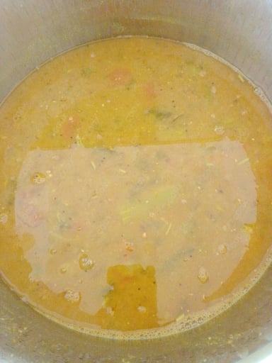 Tasty Sambhar cooked by COOX chefs cooks during occasions parties events at home