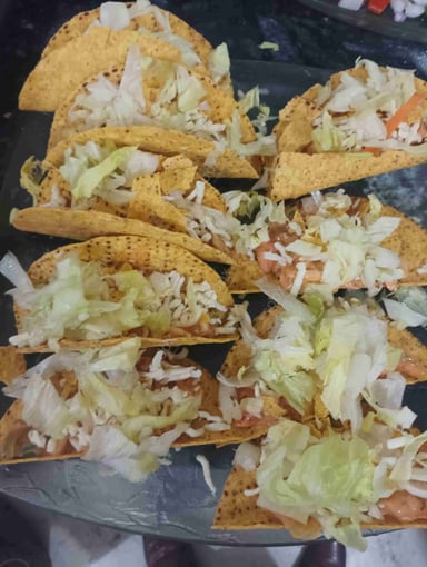 Tasty Taco Salad cooked by COOX chefs cooks during occasions parties events at home