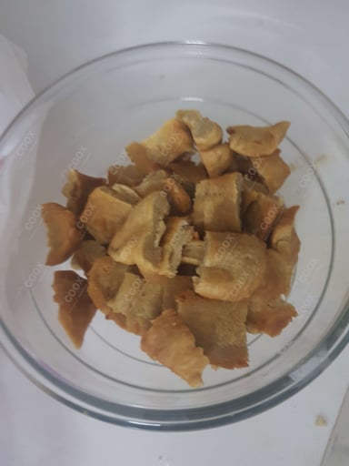 Tasty Soya Malai Chaap (Dry) cooked by COOX chefs cooks during occasions parties events at home