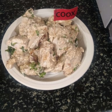 Tasty Masala Soya Chaap (Dry) cooked by COOX chefs cooks during occasions parties events at home