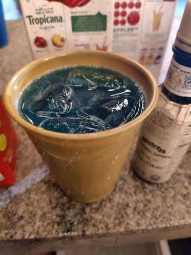 Tasty Blue Lagoon cooked by COOX chefs cooks during occasions parties events at home