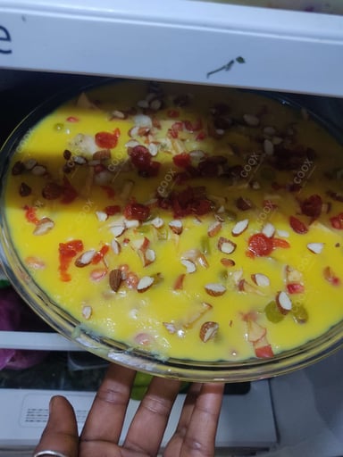 Tasty Fruit Pudding cooked by COOX chefs cooks during occasions parties events at home