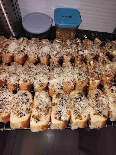 Tasty Chicken Bruschetta cooked by COOX chefs cooks during occasions parties events at home