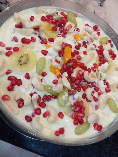 Tasty Fruit Pudding cooked by COOX chefs cooks during occasions parties events at home
