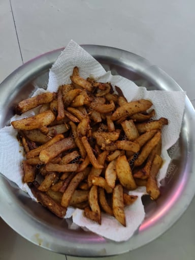 Tasty Peri Peri Fries cooked by COOX chefs cooks during occasions parties events at home