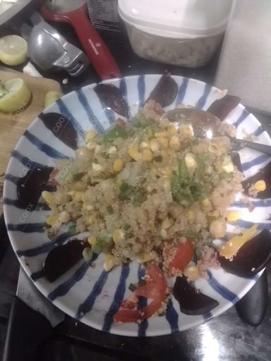 Tasty Quinoa Salad cooked by COOX chefs cooks during occasions parties events at home
