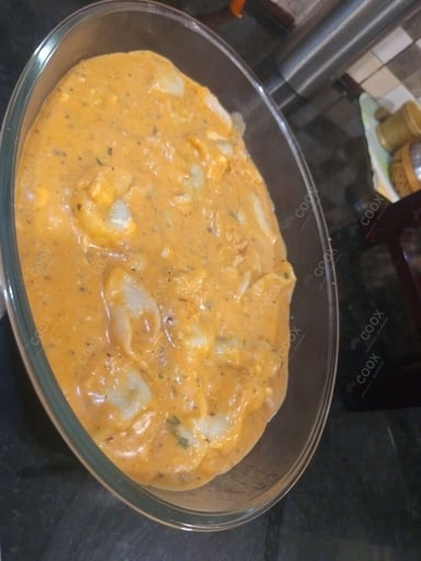 Tasty Ravioli in Pink Sauce cooked by COOX chefs cooks during occasions parties events at home
