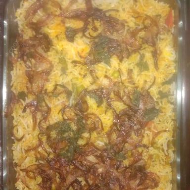 Tasty Veg Biryani cooked by COOX chefs cooks during occasions parties events at home