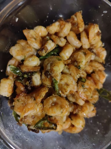 Tasty Prawns Salt and Pepper cooked by COOX chefs cooks during occasions parties events at home