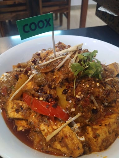 Tasty Kadhai Paneer cooked by COOX chefs cooks during occasions parties events at home