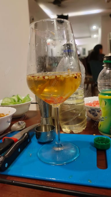 Tasty White Wine Sangria cooked by COOX chefs cooks during occasions parties events at home