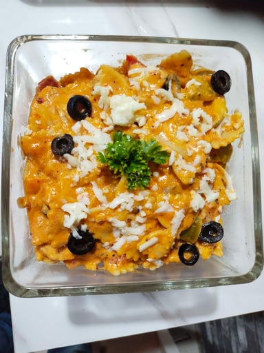 Tasty Pasta in Pink Sauce cooked by COOX chefs cooks during occasions parties events at home