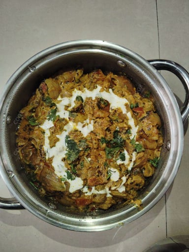 Tasty Mushroom do Pyaza cooked by COOX chefs cooks during occasions parties events at home