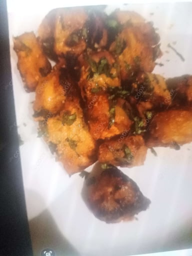 Tasty Tandoori Masala Chaap (Dry) cooked by COOX chefs cooks during occasions parties events at home