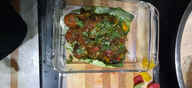 Tasty Veg Manchurian (Dry) cooked by COOX chefs cooks during occasions parties events at home