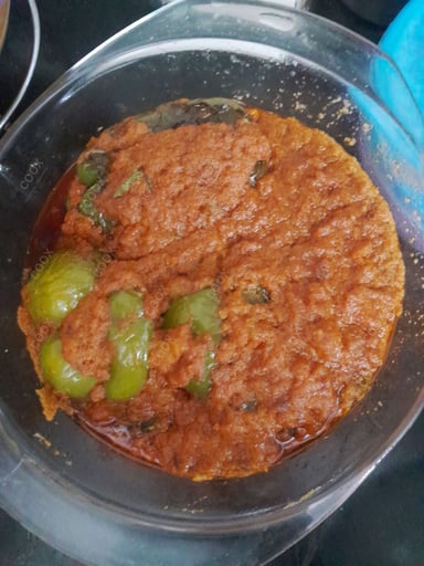 Tasty Bharwa Shimla Mirch cooked by COOX chefs cooks during occasions parties events at home