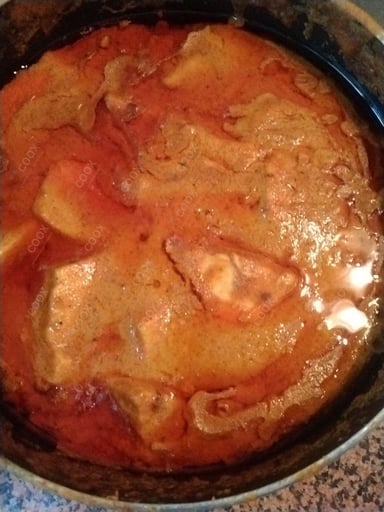 Tasty Soya Chaap (Gravy) cooked by COOX chefs cooks during occasions parties events at home