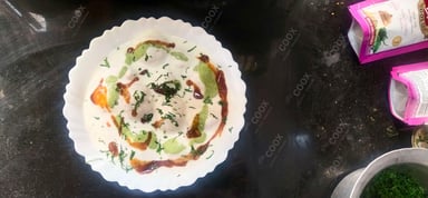 Tasty Dahi Bhalla cooked by COOX chefs cooks during occasions parties events at home