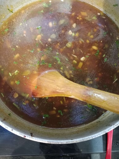 Tasty Hot & Sour Soup cooked by COOX chefs cooks during occasions parties events at home