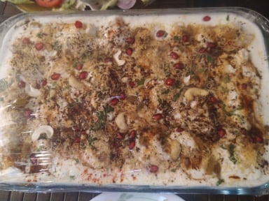 Tasty Dahi Bhalla cooked by COOX chefs cooks during occasions parties events at home