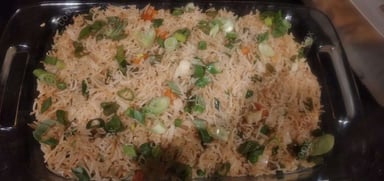 Tasty Veg Fried Rice cooked by COOX chefs cooks during occasions parties events at home