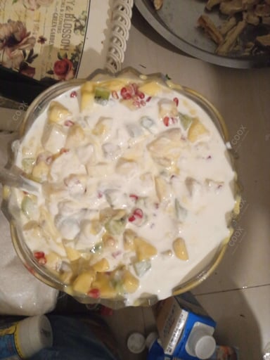 Tasty Fruit Pudding cooked by COOX chefs cooks during occasions parties events at home