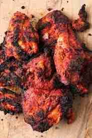 Tasty Tandoori Chicken cooked by COOX chefs cooks during occasions parties events at home