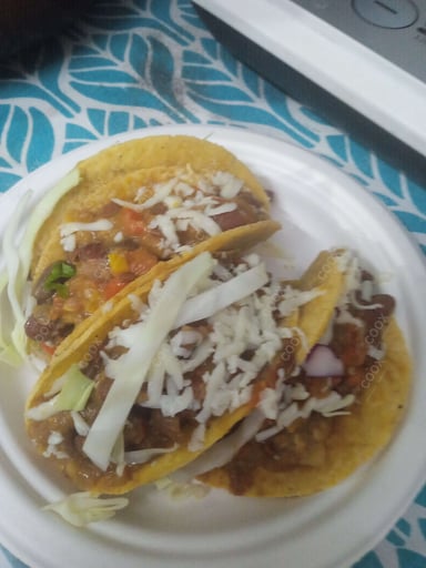 Tasty Veg Taco cooked by COOX chefs cooks during occasions parties events at home
