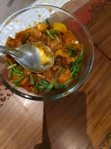 Tasty Thai Chilli Fish (Gravy) cooked by COOX chefs cooks during occasions parties events at home