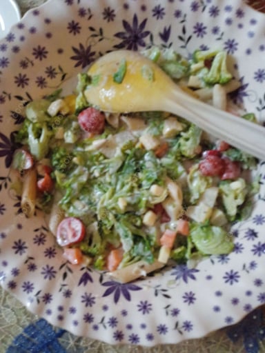 Tasty Russian Salad cooked by COOX chefs cooks during occasions parties events at home