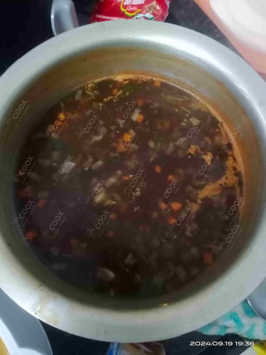 Tasty Hot & Sour Soup cooked by COOX chefs cooks during occasions parties events at home