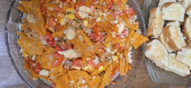 Tasty Cheese Nachos cooked by COOX chefs cooks during occasions parties events at home