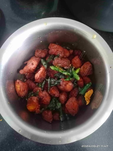 Tasty Chicken 65 cooked by COOX chefs cooks during occasions parties events at home