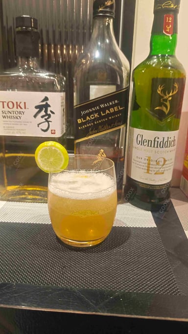 Tasty Whiskey Sour cooked by COOX chefs cooks during occasions parties events at home