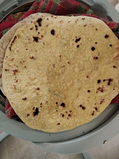 Tasty Missi Roti cooked by COOX chefs cooks during occasions parties events at home