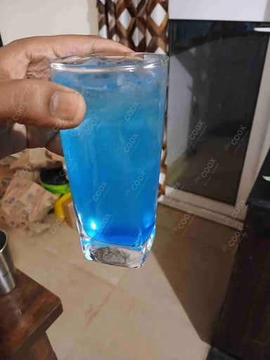 Tasty Blue Lagoon cooked by COOX chefs cooks during occasions parties events at home