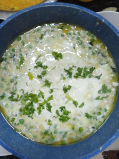 Tasty Methi Matar Malai cooked by COOX chefs cooks during occasions parties events at home