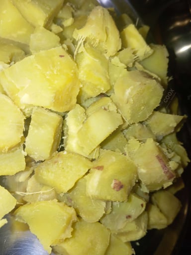 Tasty Shakarkandi Chaat cooked by COOX chefs cooks during occasions parties events at home