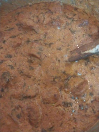 Tasty Soya Chaap (Gravy) cooked by COOX chefs cooks during occasions parties events at home