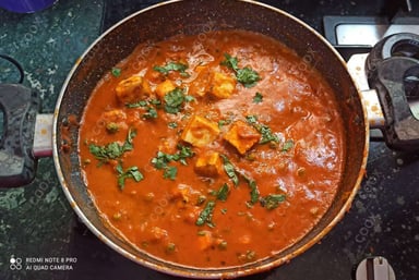 Tasty Matar Paneer cooked by COOX chefs cooks during occasions parties events at home