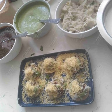 Tasty Papdi Chaat cooked by COOX chefs cooks during occasions parties events at home